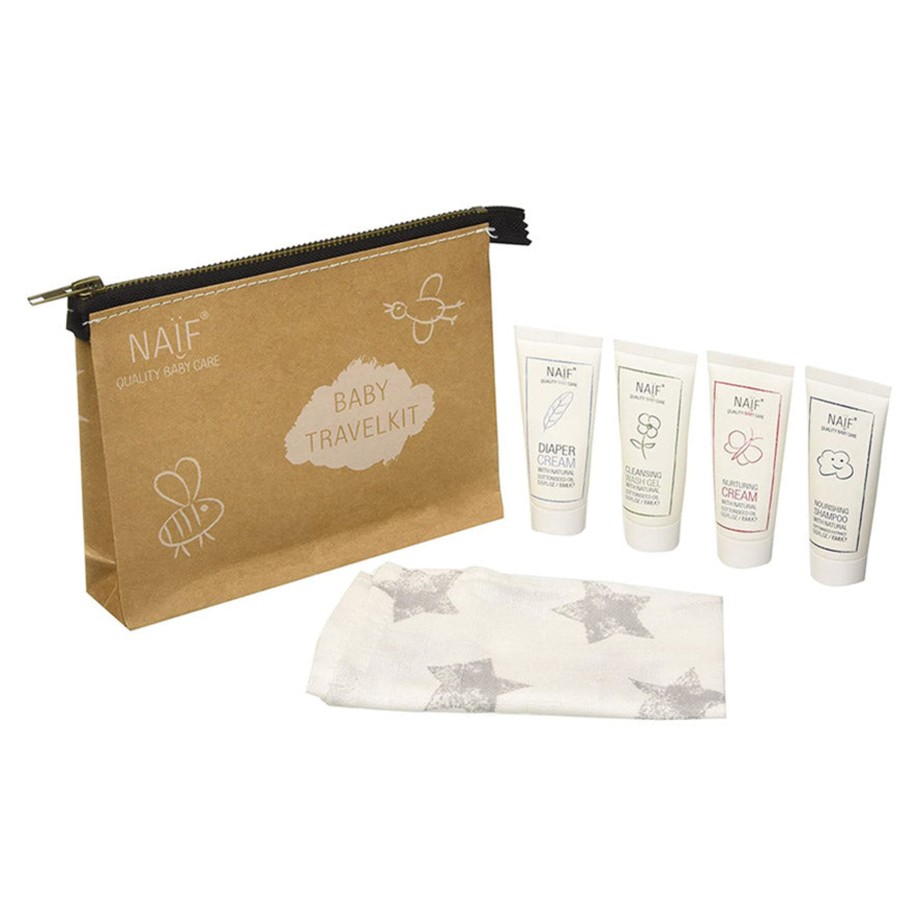 Bathtime NAIF Baby Skincare | Naif Travel Kit