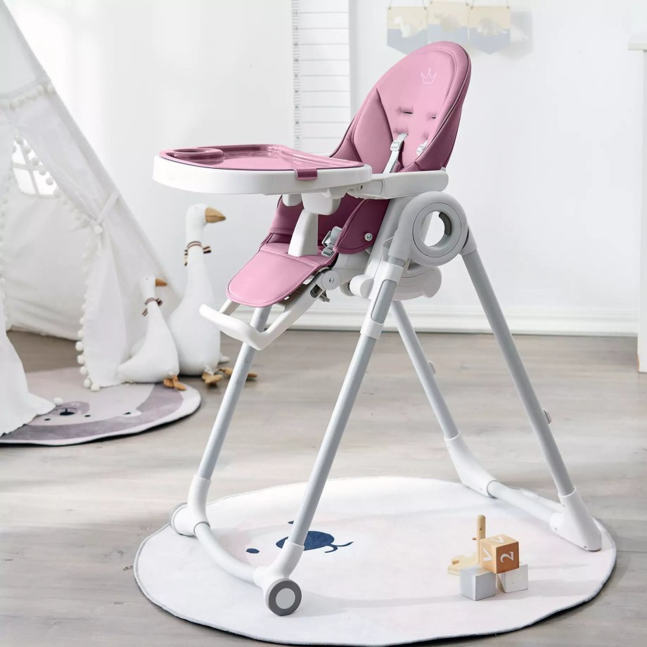 Mealtime Allis Baby High Chairs & Accessories | Elegant Amethyst High Chair For Baby - 2 In 1