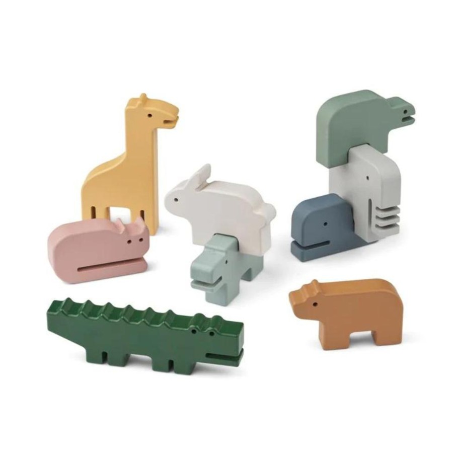 Playtime Liewood Games & Puzzles | Liewood Thorkild Stackable Animals