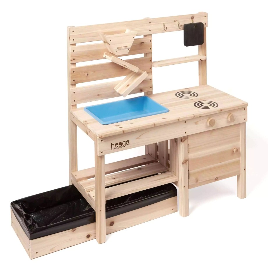 Playtime Hooga Playroom Role Play | Wooden Mud Kitchen With Sandpit