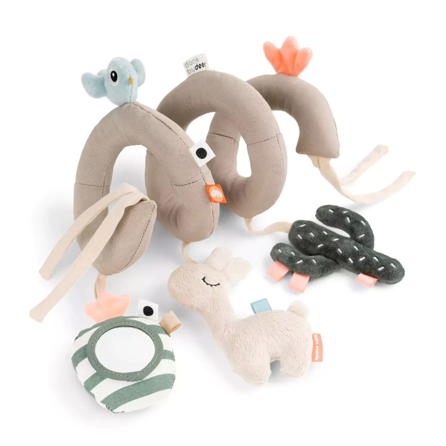 Toys Done By Deer Soft Toys | Done By Deer Activity Spiral Lalee - Sand