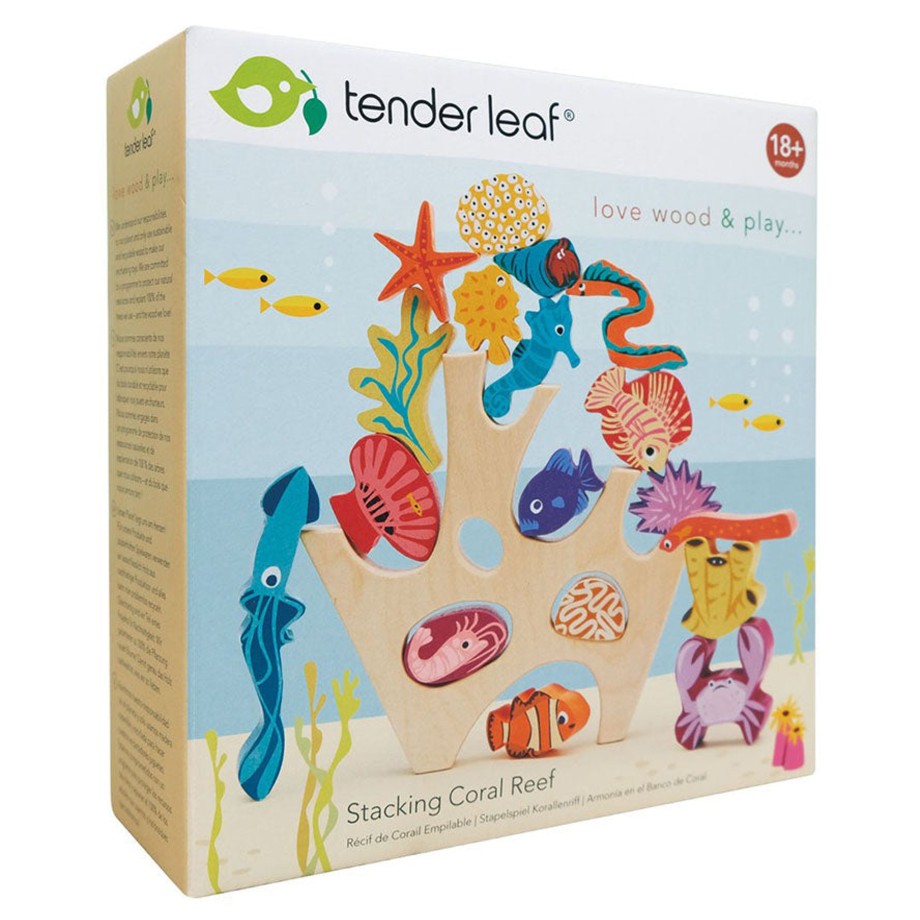 Playtime Tender Leaf Role Play | Tender Leaf Stacking Coral Reef