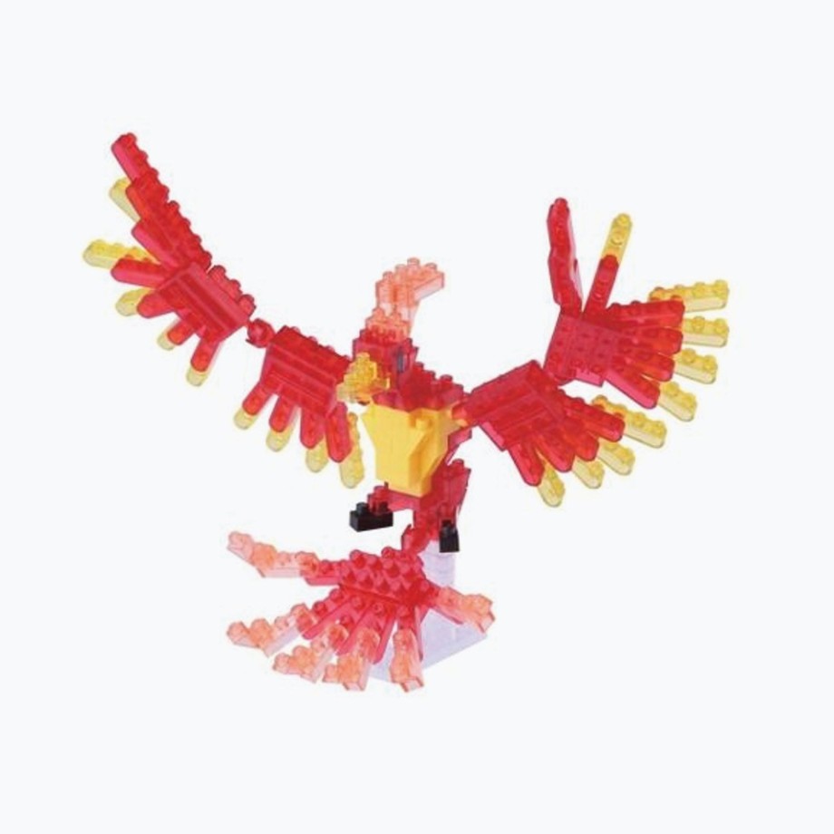 Toys Nanoblock Building Blocks | Nanoblock Phoenix