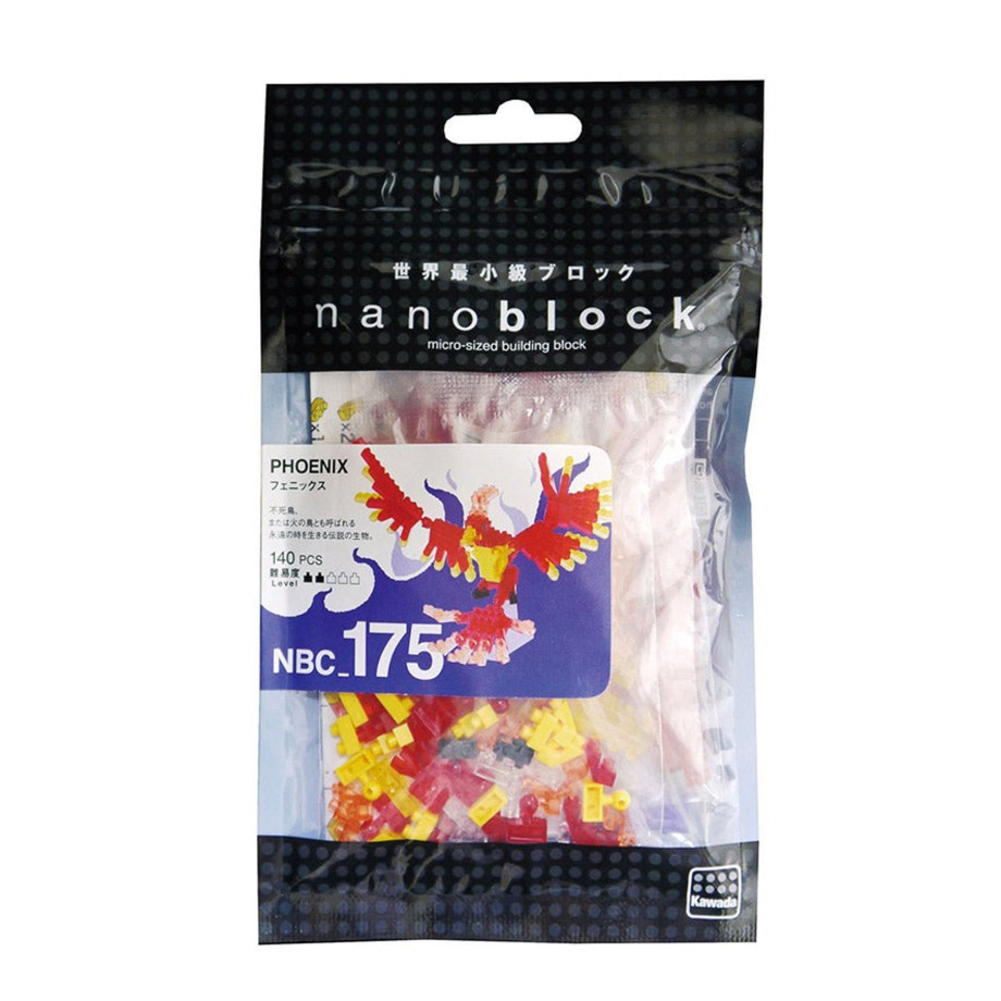 Toys Nanoblock Building Blocks | Nanoblock Phoenix